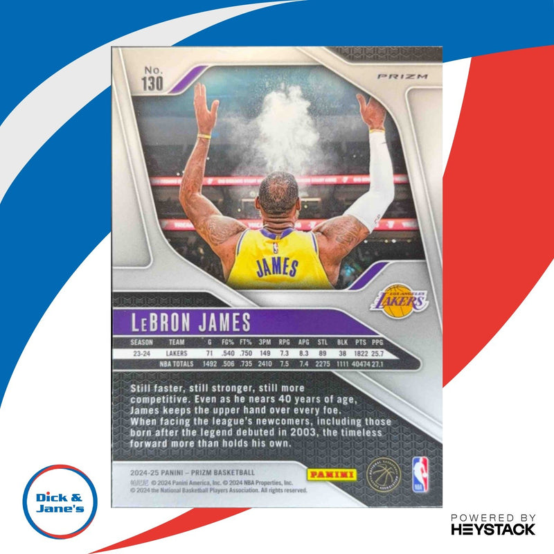 2024-25 Panini Prizm LeBron James Silver