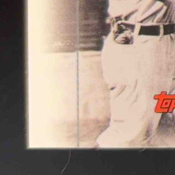 2002 Topps Tribute Nap Lajoie Milestone Materials