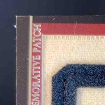 2009 Topps Walter Johnson Legends of the Game Nickname Letter Patch 12/50
