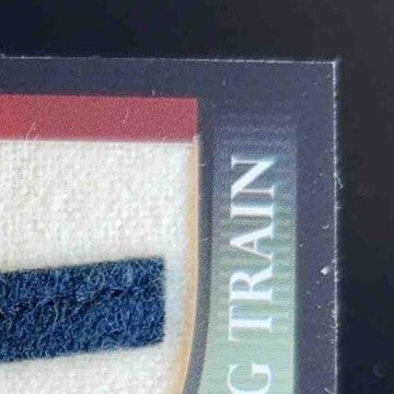 2009 Topps Walter Johnson Legends of the Game Nickname Letter Patch 12/50
