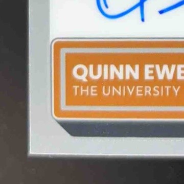 2023Chronicles Draft Picks Donruss Optic Rated Prospect Autographs Quinn Ewers