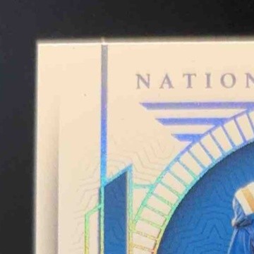 2024 National Treasures Collegiate Laiatu Latu Patch Signatures Silver /39 Auto