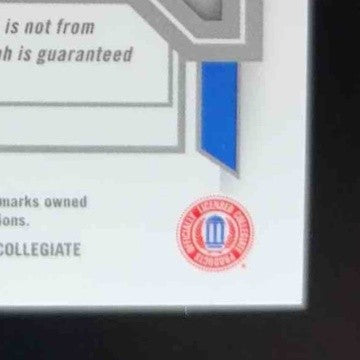 2024 National Treasures Collegiate Laiatu Latu Patch Signatures Silver /39 Auto