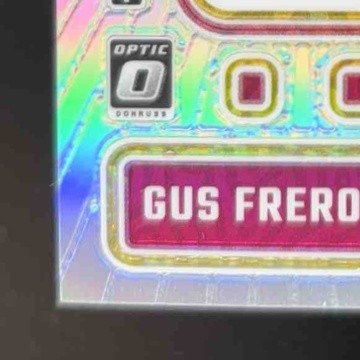 2023 Donruss Optic Gus Frerotte Signature Series Holo Prizm Auto Washington