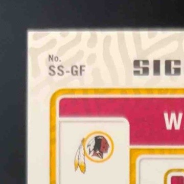 2023 Donruss Optic Gus Frerotte Signature Series Holo Prizm Auto Washington