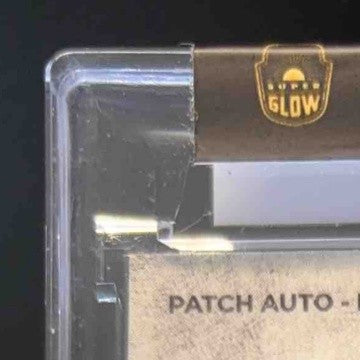 2022 Super Glow Patch Autographs #BH Brooke Henderson /45 1st Ever Card