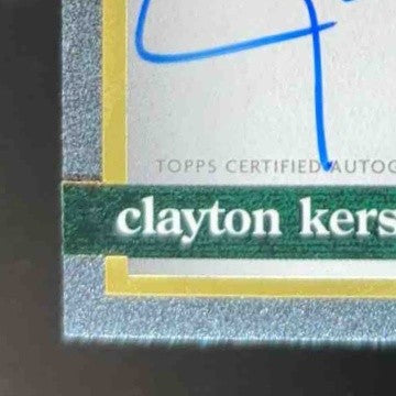 2024 Topps Diamond Icons Clayton Kershaw Autographed Relics 5/5 #ADR-CK