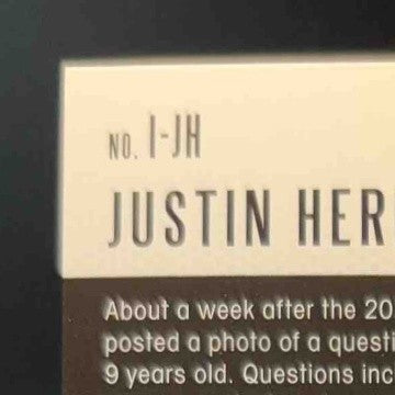 2020 Panini Absolute Justin Herbert Introductions Spectrum Green 15/25 Chargers