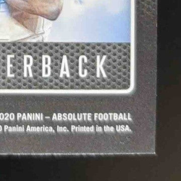 2020 Panini Absolute Justin Herbert Introductions Spectrum Green 15/25 Chargers