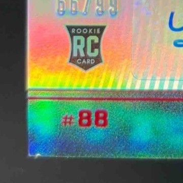 2022 Panini Illusions John Metchie First Impressions Auto Memorabilia Red 66/99