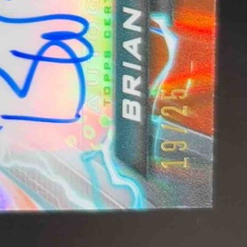 2023 Topps Composite Brian Westbrook Resurgence Patch Power Surge Patch 19/25