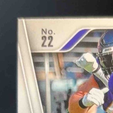 2024 Panini Prizm Mark Andrews Black and White Checker #22 Baltimore Ravens