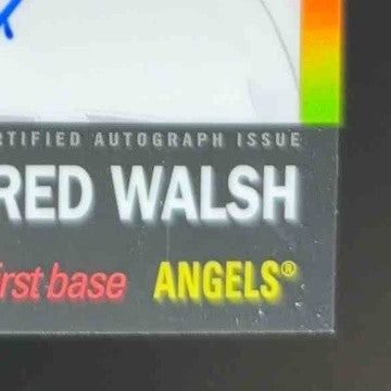 2022 Topps Chrome Platinum Anniversary Jared Walsh Auto Gold Refractor 23/50