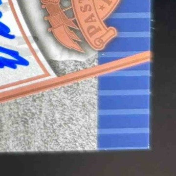2005 Upper Deck Past Time Pennants Willie Horton Signatures Bronze Auto Tigers