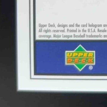2005 Upper Deck Past Time Pennants Willie Horton Signatures Bronze Auto Tigers