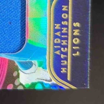 2022 Panini Illusions Aidan Hutchinson Howie Long Rookie Idols Dual Memorabilia