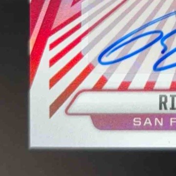 2024 Panini Rookies & Stars Ricky Pearsall Signatures 250/299 #184 RC Auto