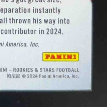 2024 Panini Rookies & Stars Ricky Pearsall Signatures 250/299 #184 RC Auto