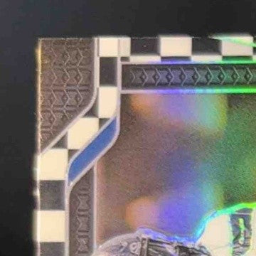 2024 Panini Prizm Zach Charbonnet Black and White Checker #264 Seattle Seahawks