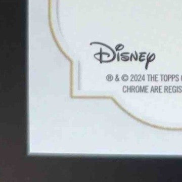 2024 Topps Chrome Sapphire Disney Dumbo /101 Elephant Refractor #14