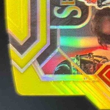 2021 Select Ja'Marr Chase Red and Yellow Prizm Die Cut #247 Club RC Bengals