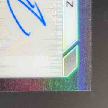 2021 Panini Obsidian Zach Wilson /100 #202 Memorabilia Auto RC New York Jets