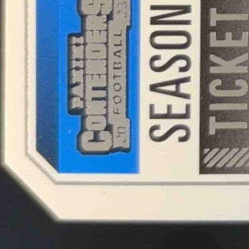 2023 Panini Contenders Justin Herbert Season Ticket Stub 1/10 #59 Chargers Rare!