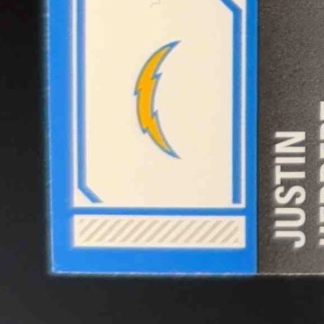 2023 Panini Contenders Justin Herbert Season Ticket Stub 1/10 #59 Chargers Rare!