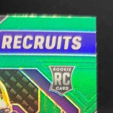 2024 Prizm Collegiate Draft Picks Jayden Daniels New Recruits Green Rookie Card