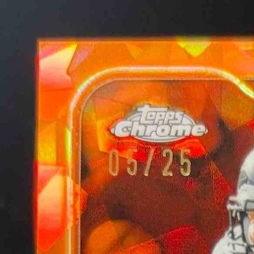 2024 Topps Chrome Sapphire Edition Todd Heap Orange 5/25 #6