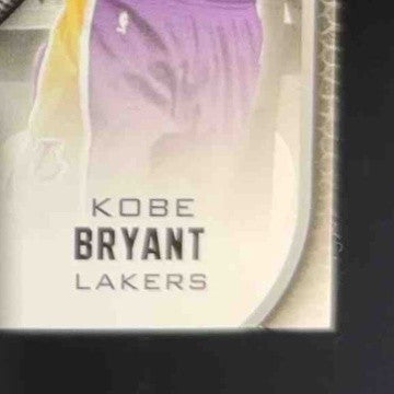 2009-10 SP Game Used Jordan Farmar / Kobe Bryant Combo Materials /499 Lakers
