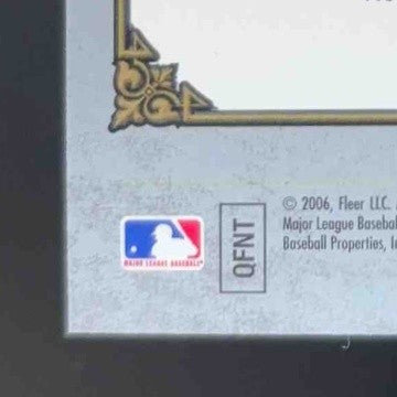 2006 Fleer Greats of the Game Bill Madlock Autograph