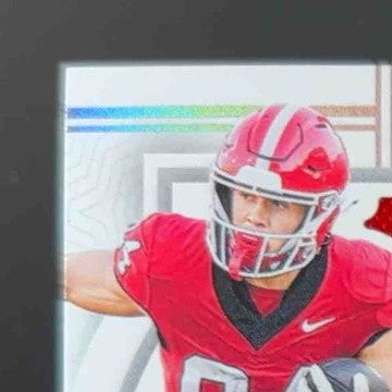 2024 National Treasures Collegiate Ladd McConkey Rookie Silhouettes Jumbo /25