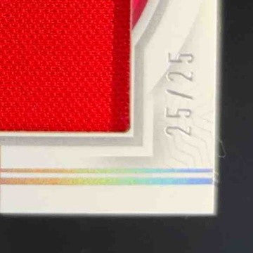2024 National Treasures Collegiate Ladd McConkey Rookie Silhouettes Jumbo /25
