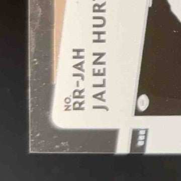 2020 Panini Chronicles Jalen Hurts Clearly Donruss Rated Rookie RC Eagles