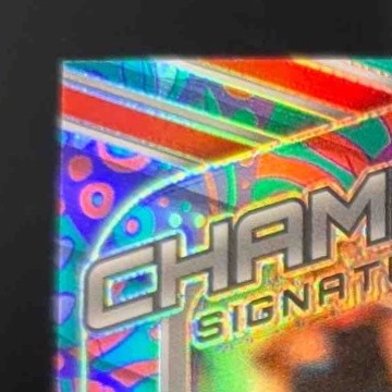 2024 Panini Spectra Charles Haley Champion Signatures Psychedelic 3/5 Auto 49ers