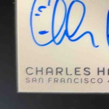 2024 Panini Spectra Charles Haley Champion Signatures Psychedelic 3/5 Auto 49ers