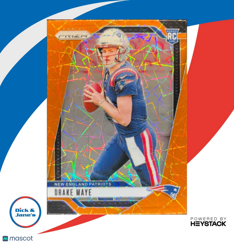 2024 Panini Prizm Drake Maye Lazer