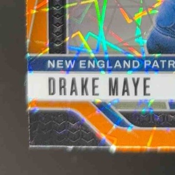 2024 Panini Prizm Drake Maye Lazer