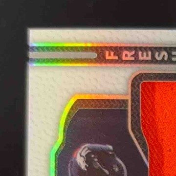 2024 Panini Certified Troy Franklin Freshman Fabric Mirror Signatures 80/399 Mem