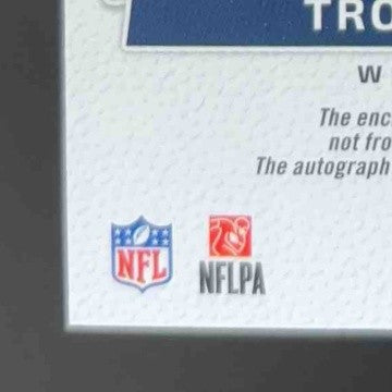 2024 Panini Certified Troy Franklin Freshman Fabric Mirror Signatures 80/399 Mem