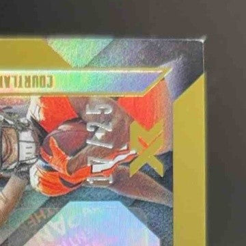 2019 Panini XR Courtland Sutton Drew Lock Noah Fant Triple Auto Mem 17/25 Denver