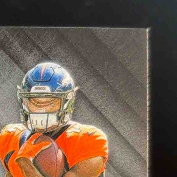 2019 Panini XR Courtland Sutton Drew Lock Noah Fant Triple Auto Mem 17/25 Denver