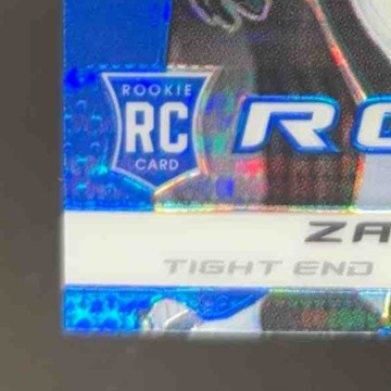 2013 Panini Prizm Zach Ertz Prizms Blue Pulsar