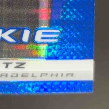 2013 Panini Prizm Zach Ertz Prizms Blue Pulsar