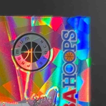 2023-24 Hoops Premium Stock Anthony Davis Anti Gravity Gold Ice 9/10 Lakers