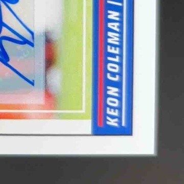 2024 Panini Score Keon Coleman Signatures