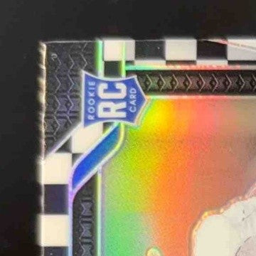 2024 Panini Prizm Tyler Nubin Black and White Checker #395 RC New York Giants