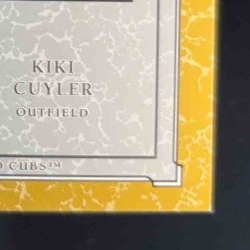 2001 SP Legendary Cuts Kiki Cuyler Game Bat