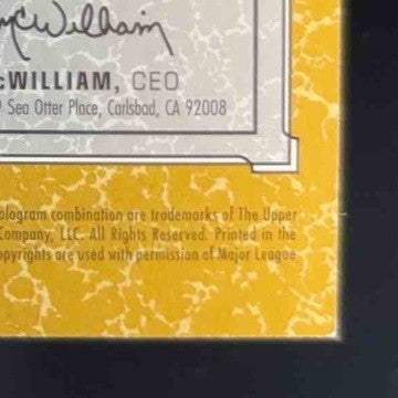 2001 SP Legendary Cuts Kiki Cuyler Game Bat